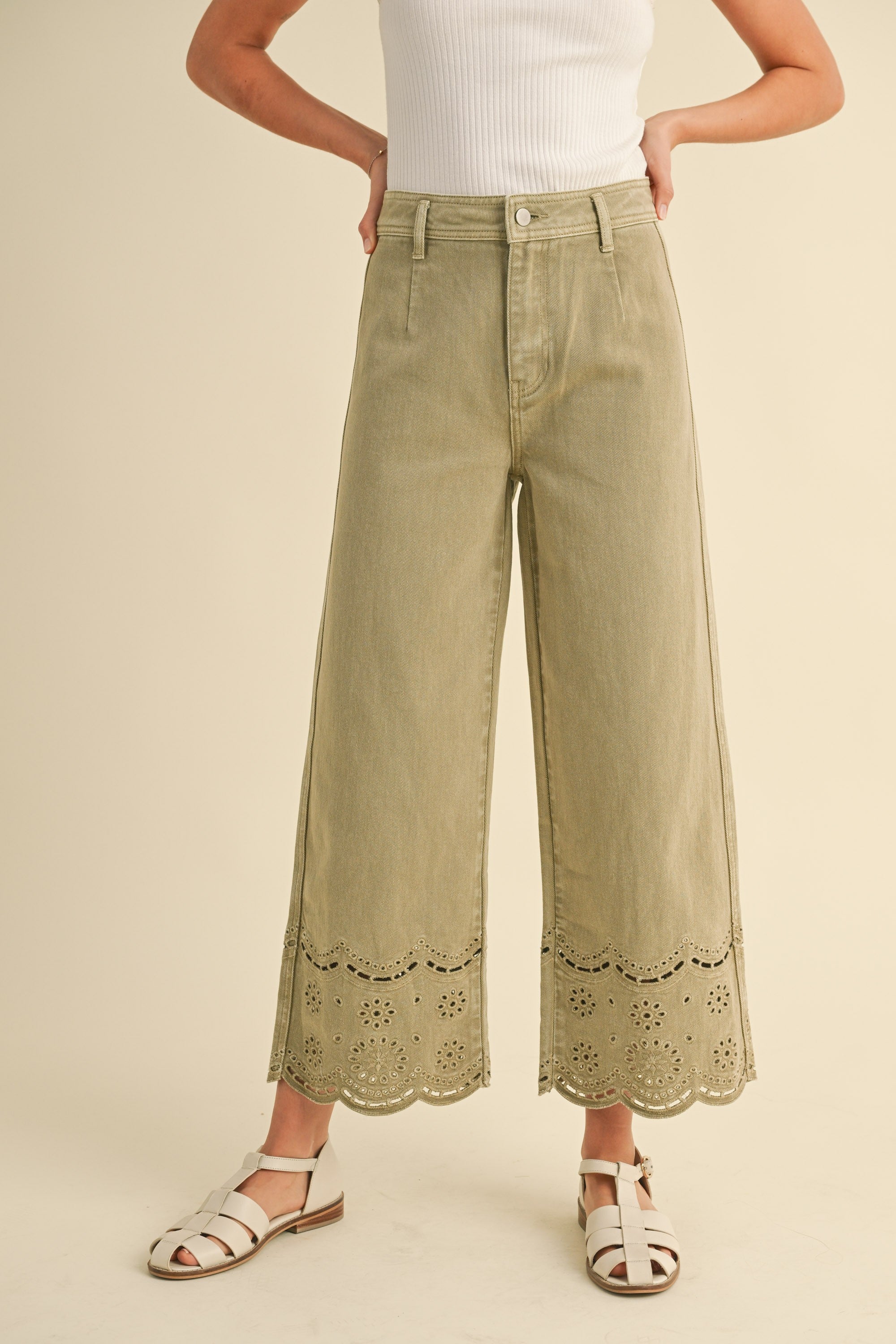 Tallulah Embroidered Pants