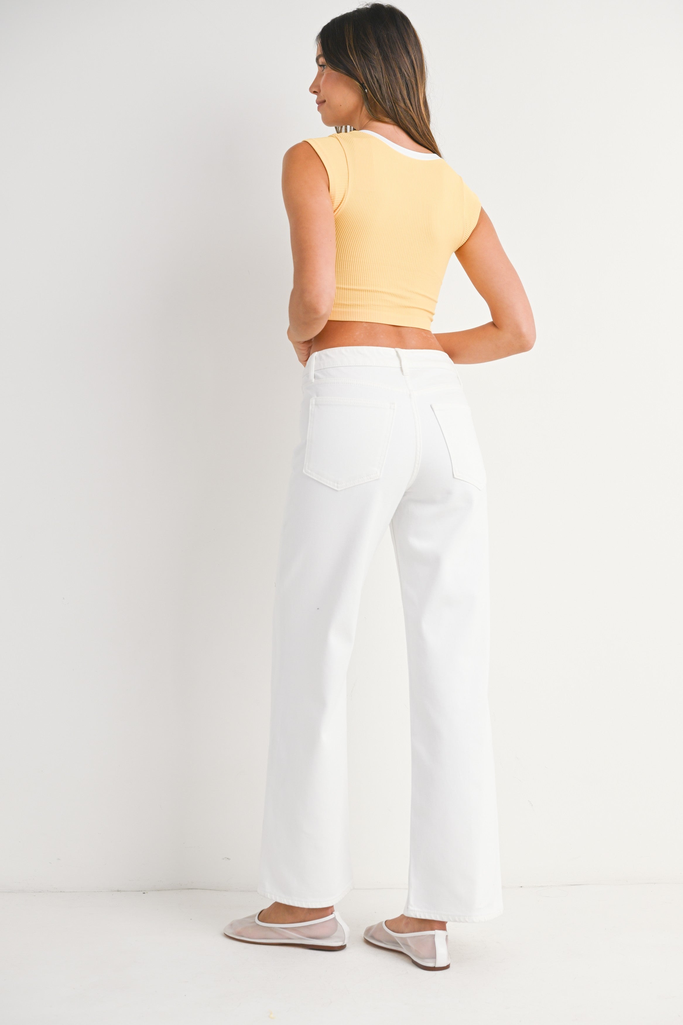 Lorelai Mid Rise Full Length Straight