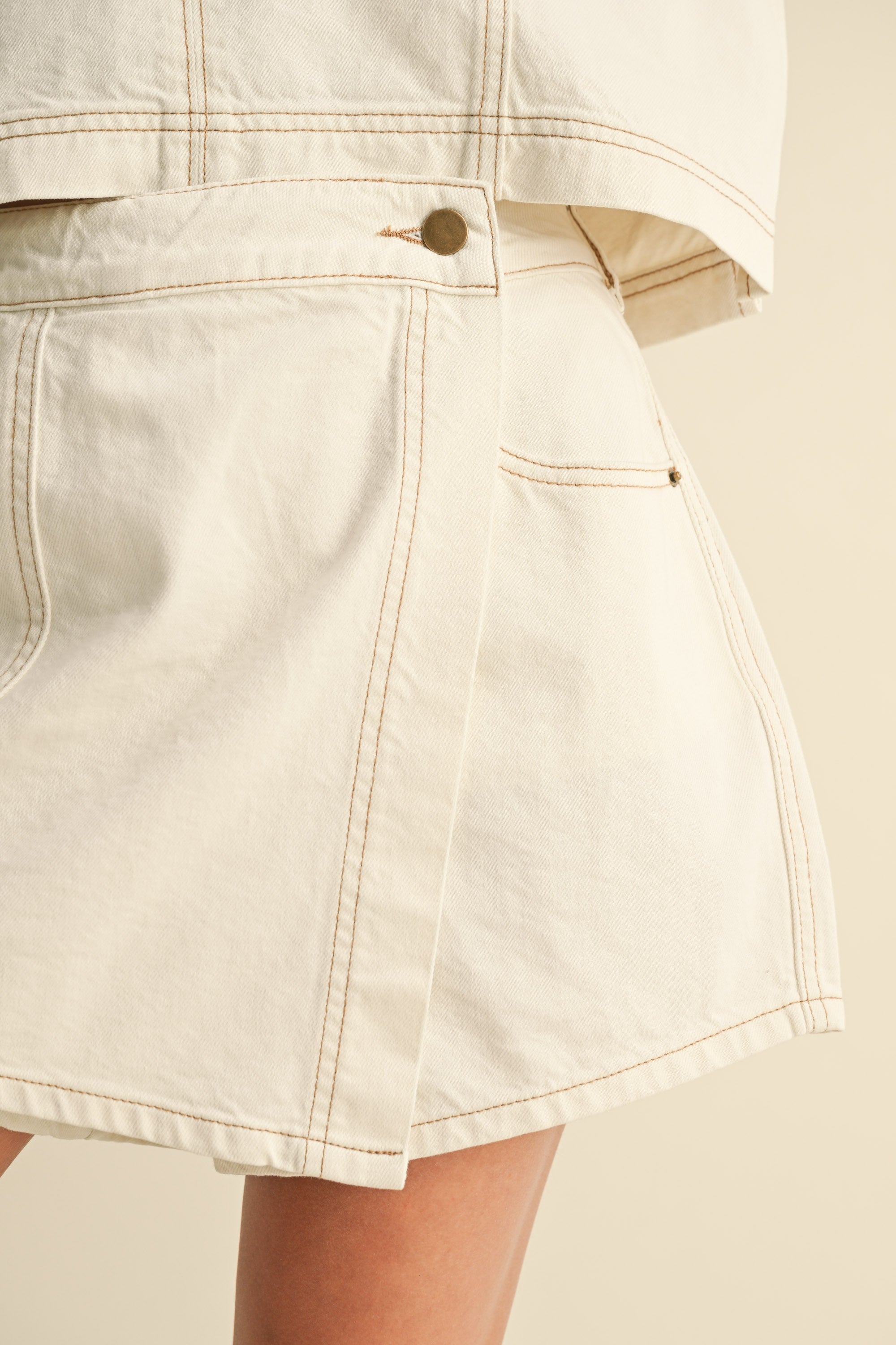 Jane Denim Skort
