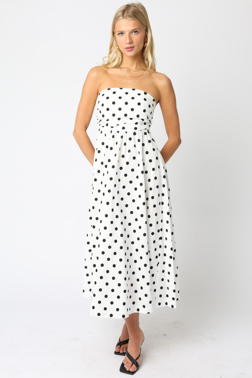 Bonnie Polka Dot Dress