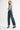 High Waist Cuffed Wide Leg Jeans