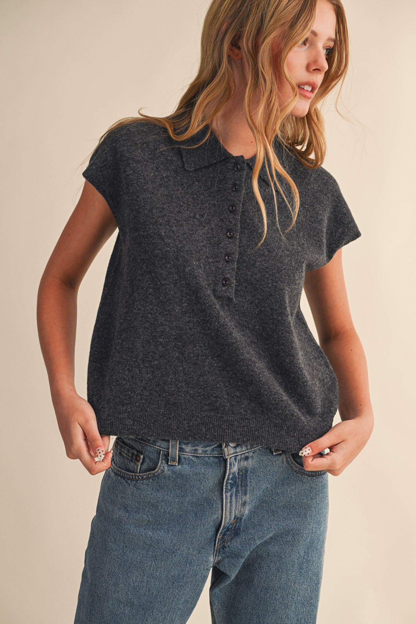 Campbell Short Sleeve Sweater