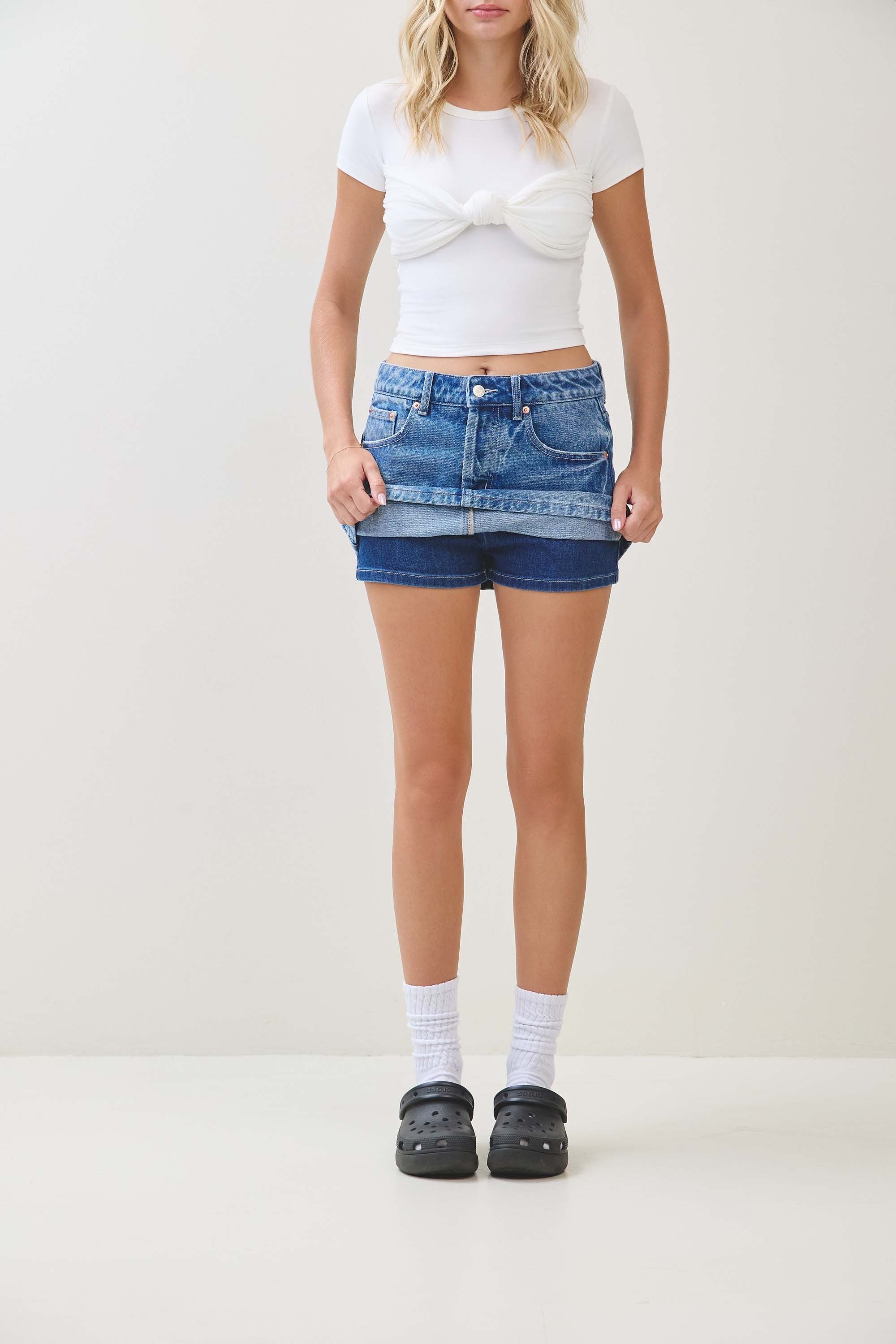 San Diego Denim Skirt