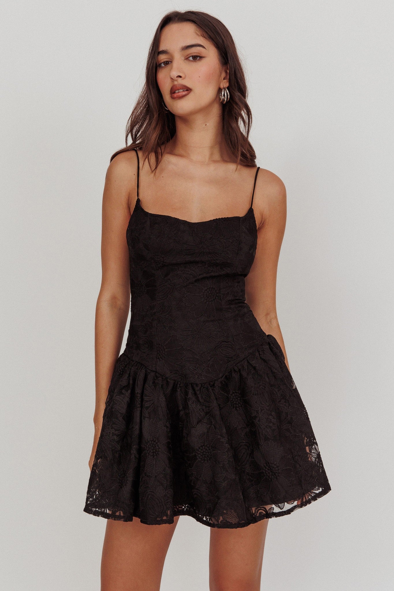 Pippa Drop Waist Mini Dress