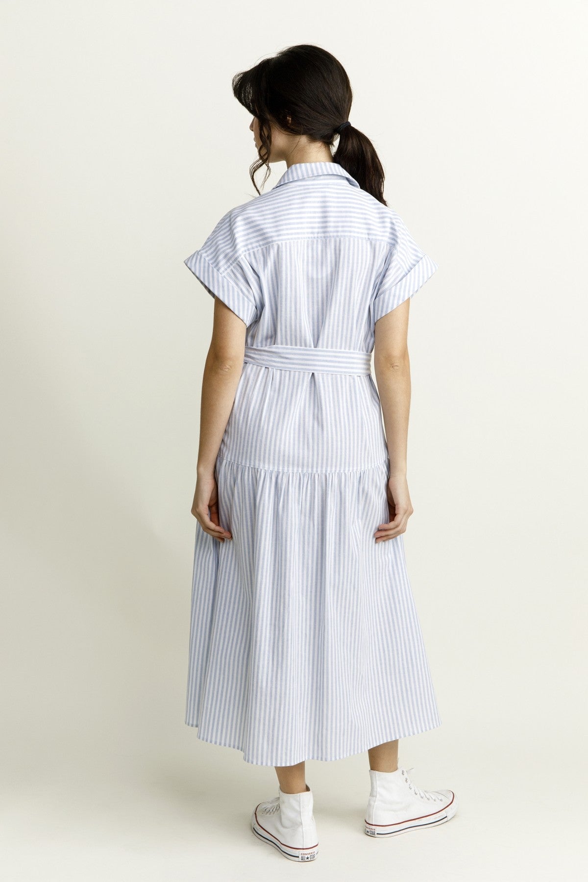 Marjorie Striped Maxi Dress