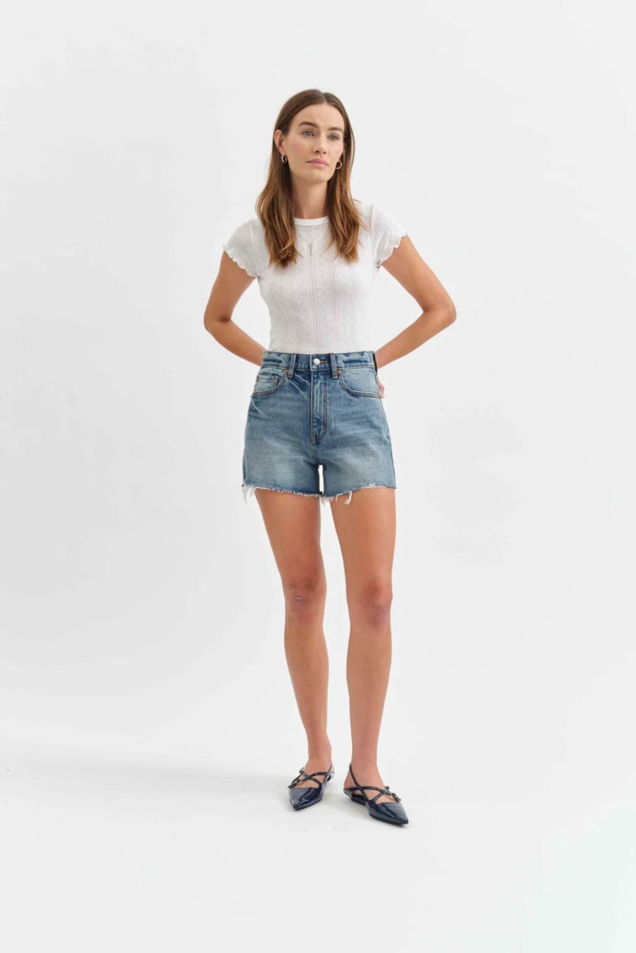 The Knockout Denim Shorts