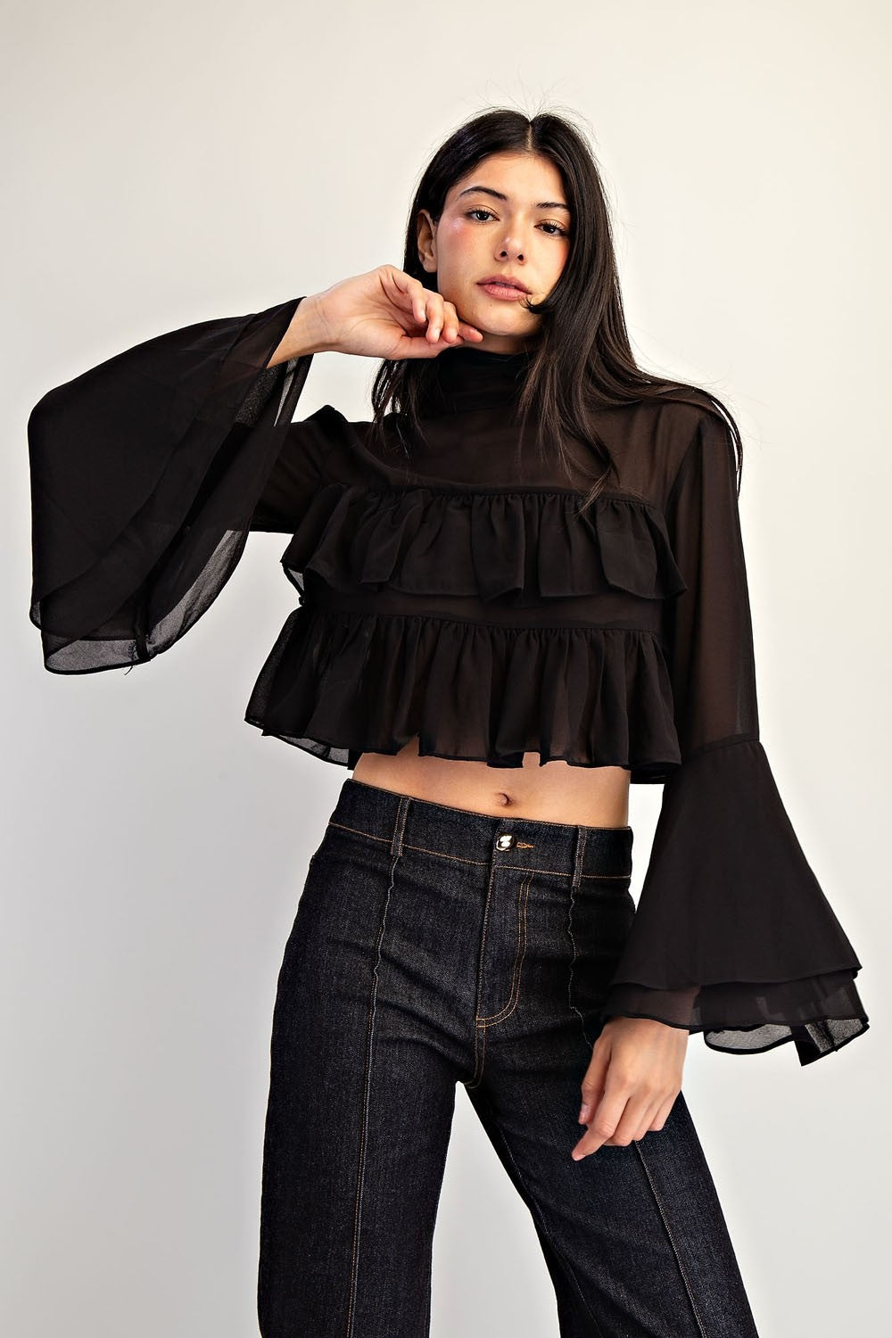 Chloe Chiffon Blouse