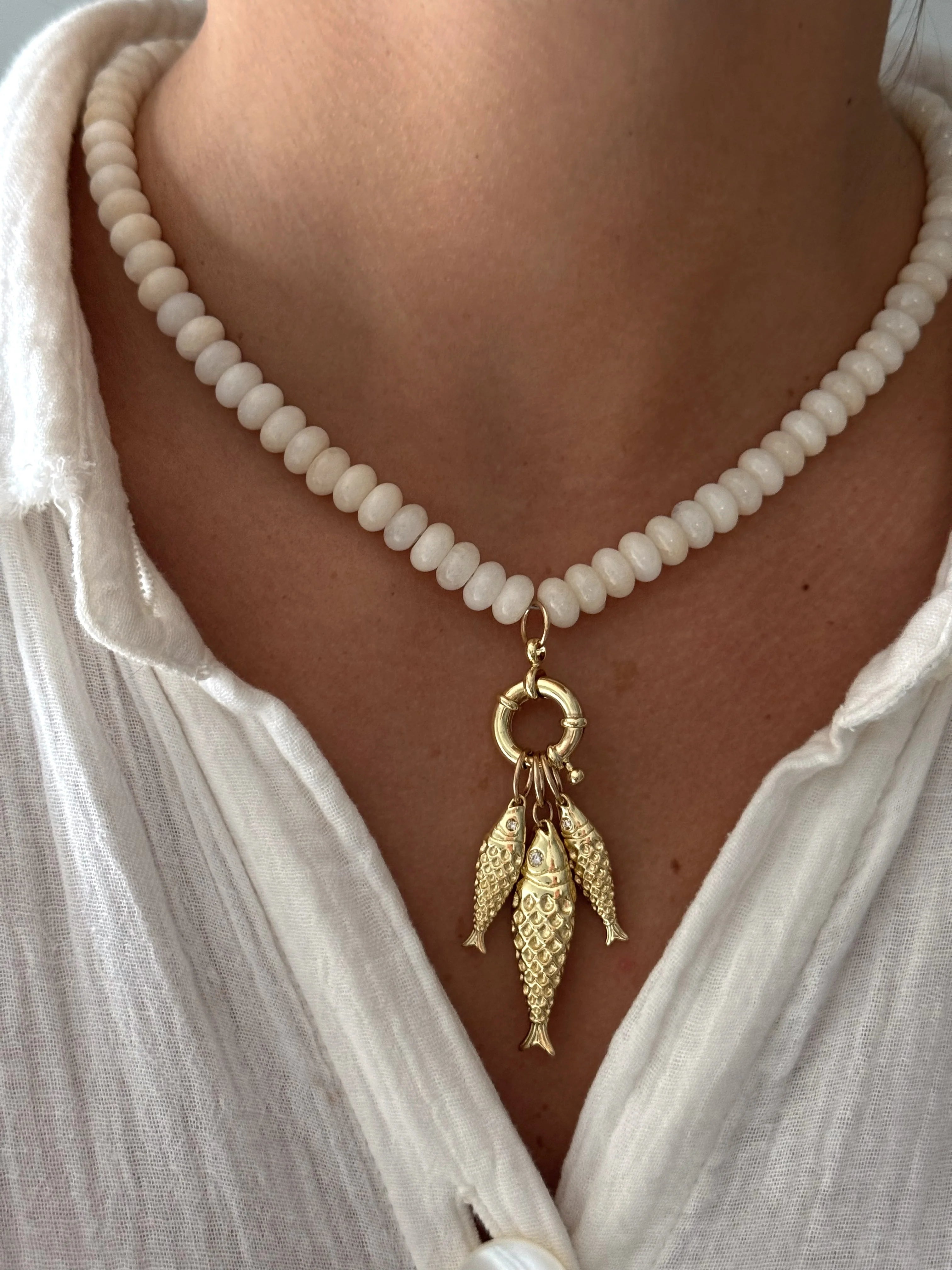 Fish Charm Necklace