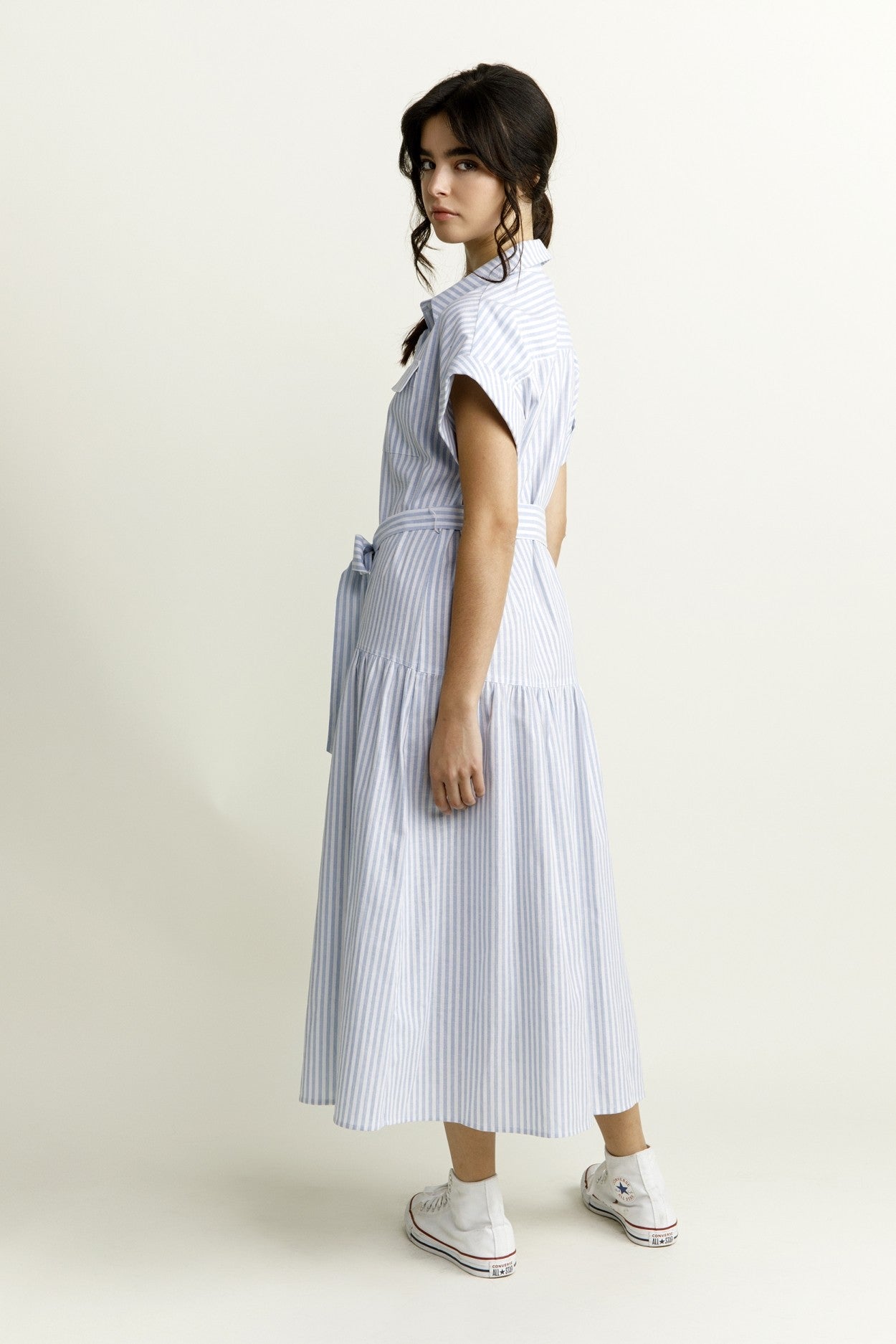 Marjorie Striped Maxi Dress